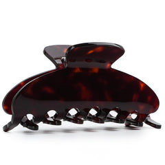 MAORULU front view of tortoiseshell clip showing elegant finish and reliable hold