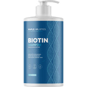 Maple Holistics front bottle showing rosemary and biotin for volume