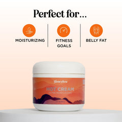 Maple Holistics pump dispensing cream demonstrating easy application