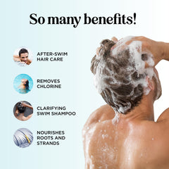 Maple Holistics shampoo pump close-up highlighting easy dispensing and cleanup benefit