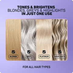 Marc Anthony conditioner applied in shower demonstrating toning and hydration