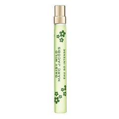 Marc Jacobs Daisy Wild bottle front showing compact size and vibrant design benefit: travel-ready