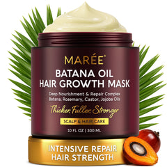 MAREE front jar packaging showing product and vibrant label benefits