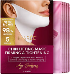 MAREE front packaging showing V Line Mask and benefits