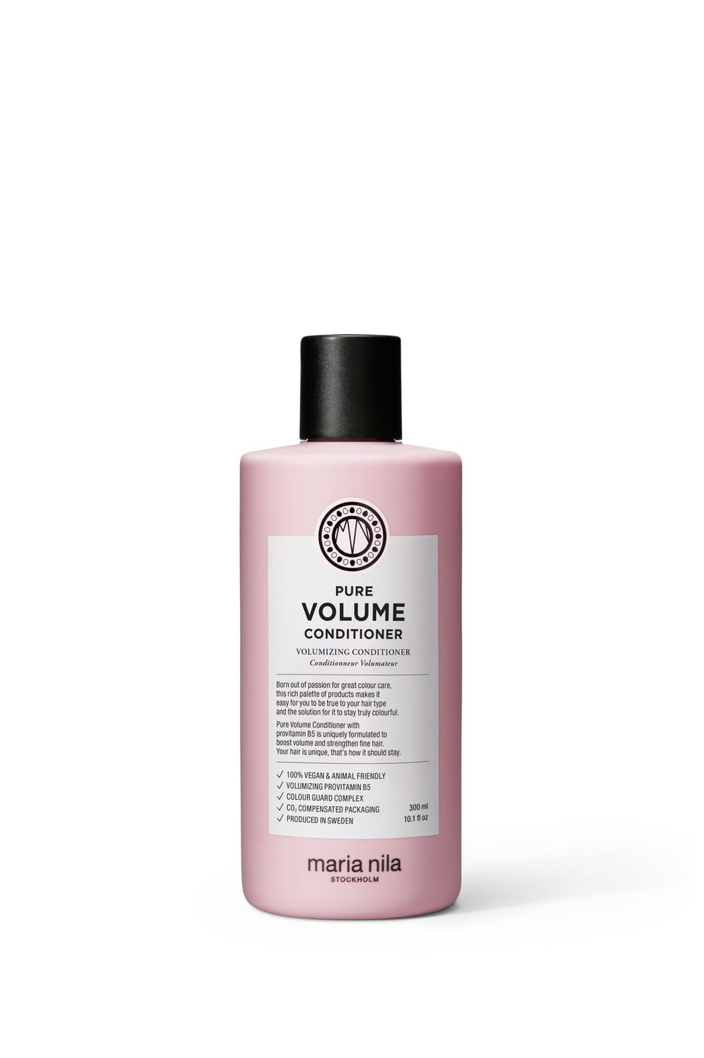 Maria Nila front bottle showing product branding and lift benefits
