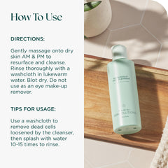 Marini SkinSolutions cleanser being applied in bathroom demonstrates routine readiness