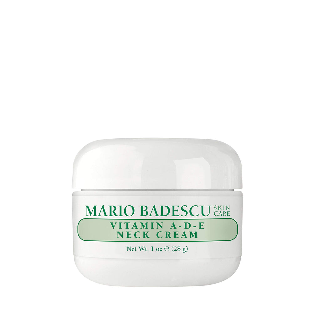 Mario Badescu jar front view showing label and compact packaging, highlights brand reliability
