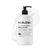 MARLOWE. front pump bottle showing label and 15 oz size for easy identification and use