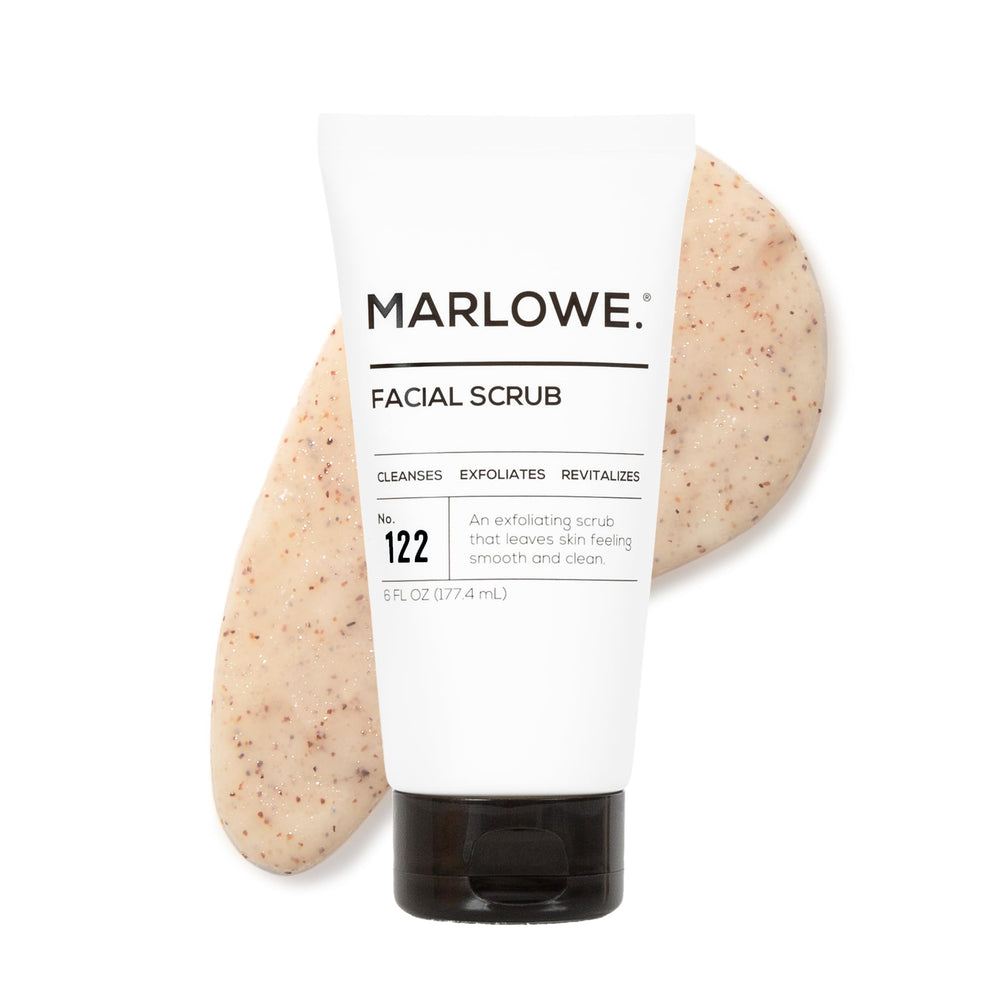 MARLOWE. front tube showing product packaging and clean design benefit