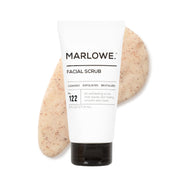 MARLOWE. front tube showing product packaging and clean design benefit