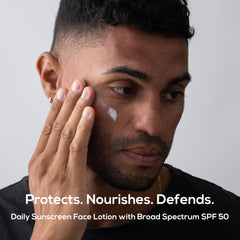 MARLOWE tube open with lotion dispensing, showing smooth texture and easy application benefit