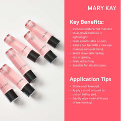 Mary Kay close-up texture of liquid showing lightweight non-greasy finish benefit