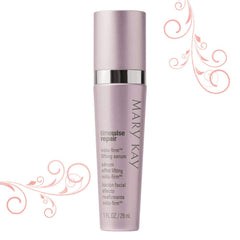 Mary Kay front packaging close-up showing product and firming benefit