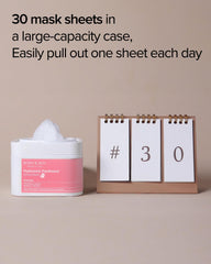 Mary&May sheet mask close-up texture showing soft fiber and even essence delivery