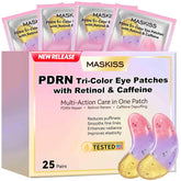 Maskiss front packaging showing tri-color patches and benefits