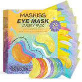 Maskiss front packaging showing colorful eye patch box and benefits