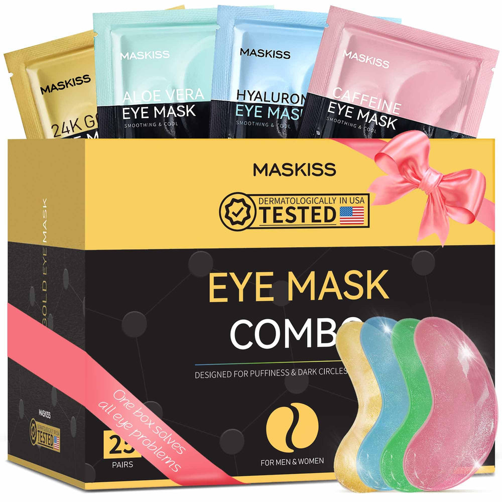 Maskiss front packaging showing 25 pairs and benefits