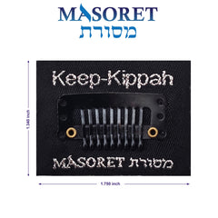MASORET comb teeth detail demonstrating firm hair grip without pulling