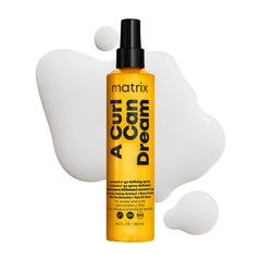 Matrix front packaging showing product and benefit of curl definition