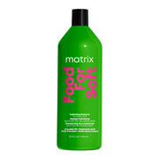MATRIX front-facing 33.8 fl oz shampoo bottle showing packaging and brand benefit