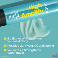 MATRIX conditioner cream texture close-up for lightweight hydration
