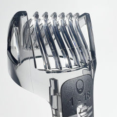 maxeylead close-up of guide comb teeth highlighting precise lift and even trims