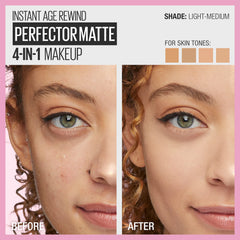 Maybelline finger application demonstrating quick, seamless coverage