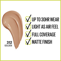 MAYBELLINE dropper close-up highlighting pigment concentration and control
