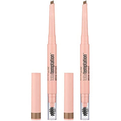 Maybelline Total Temptation front packaging showing two blonde pencils and benefits