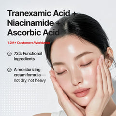 MDP Melanon X Cream ingredient panel highlighting key actives