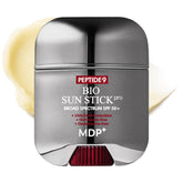 MDP sunstick front packaging showing SPF 50+ protection benefit