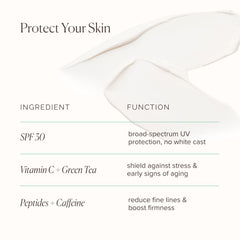 MDSolarSciences applying to face in morning showing quick absorption