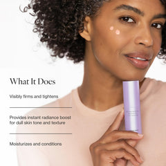 Meaningful Beauty close-up of serum texture highlighting lightweight absorption benefit