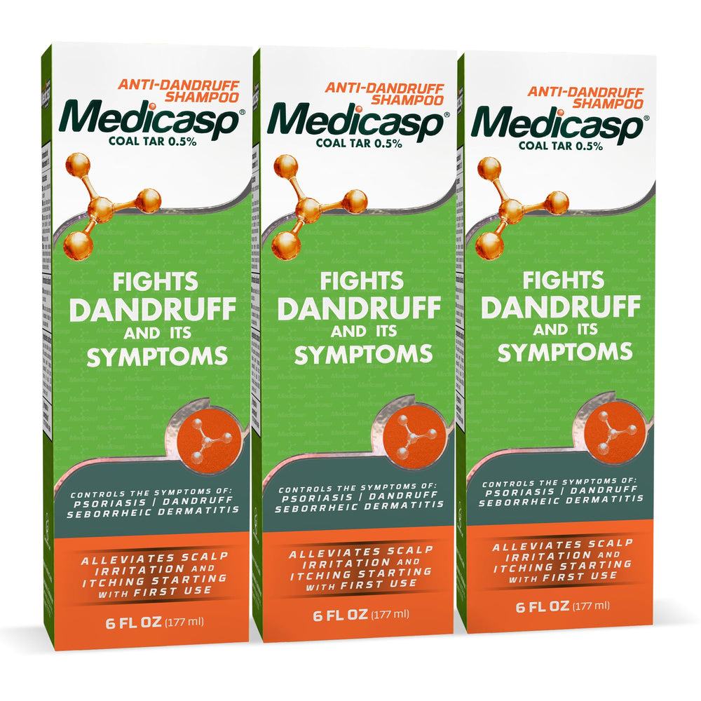 Medicasp front packaging showing bottle and product name for clear identification and trust