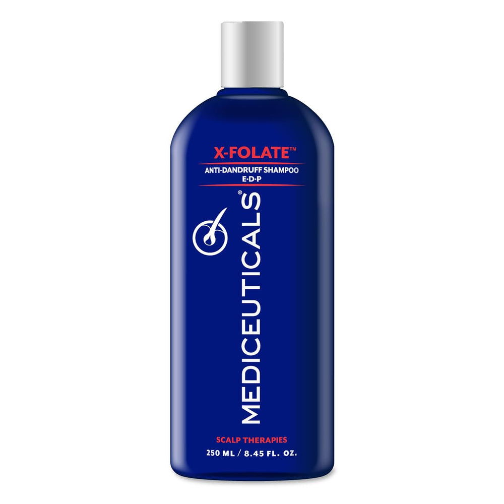 Mediceuticals bottle front packaging shows product name and size benefit soothing scalp