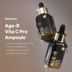 medicube ampoule dropper detail demonstrating precise, mess-free dosing