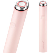 medicube front view of Mini Booster Pro Plus in pink showing sleek design and ease
