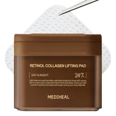 MEDIHEAL front packaging showing product name and count, clear benefits
