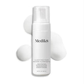 Medik8 front packaging showing cleanser bottle and benefits