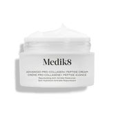 Medik8 front packaging showing jar and branding, highlights premium look