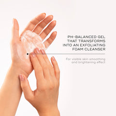 Medik8 ingredient label close-up highlighting AHA and BHA blend