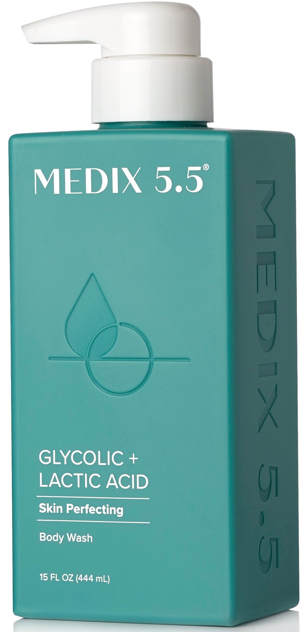 Medix 5.5 front packaging showing cleanser and brand for clear skin