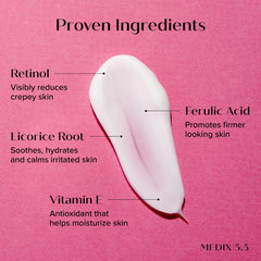 Medix 5.5 Vitamin F body oil droplet showing nourishing essential fatty acids