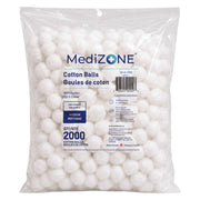 MediZONE front packaging showing 2000-count and medium size benefit