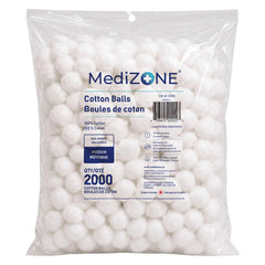 MediZONE front packaging showing 2000-count and medium size benefit