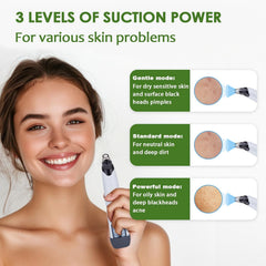 MEDPOAL four interchangeable probes laid out to show options and targeted extraction benefits