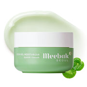 Meebak front packaging showing 1.69 fl oz jar and brand benefit