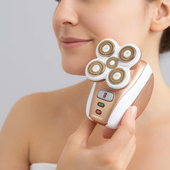 Meeteasy held in hand demonstrating compact size and comfort
