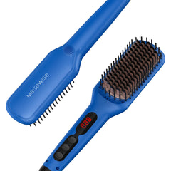 MEGAWISE brush front packaging shows features and quick heat benefit