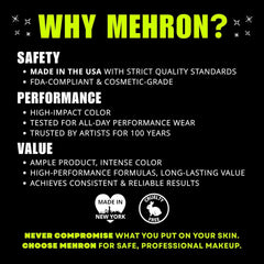 Mehron Makeup stick with cap open showing twist-up convenience and portability